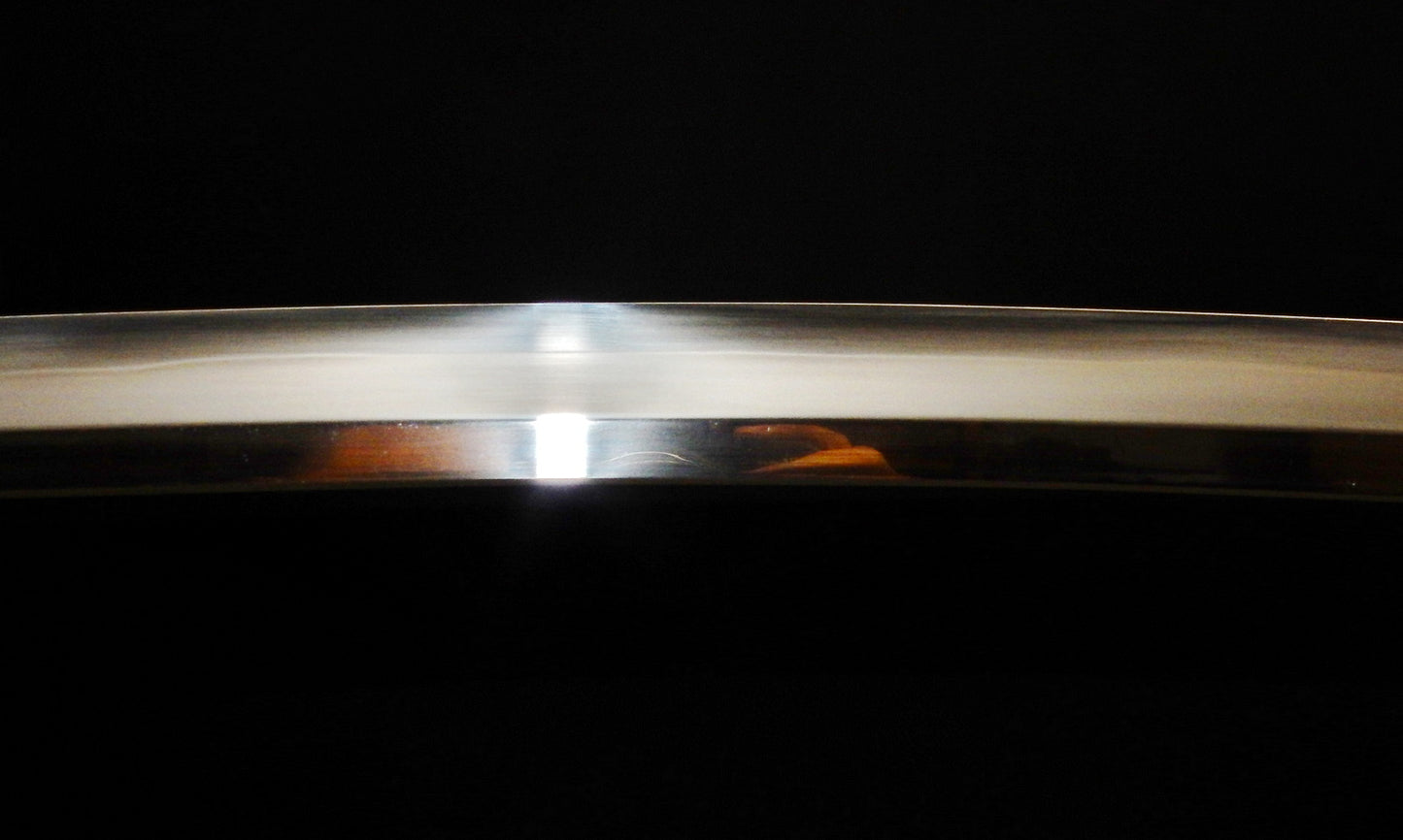 Iron Tsuba Straight Blade Katana
